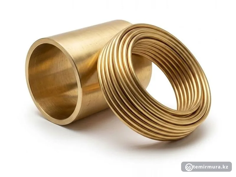 Латунная трубка капиллярная Л63 0,1х0,1 мм — ⌀0,1×0,1 мм, склад TEMIR MURA