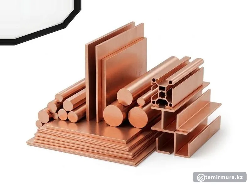 Медный круг М0б 2 мм ГОСТ 10988-75 — ⌀2 мм, склад TEMIR MURA